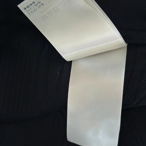 Louis Vuitton Navy Embroidered Logo Shorts - Picture 7 of 8